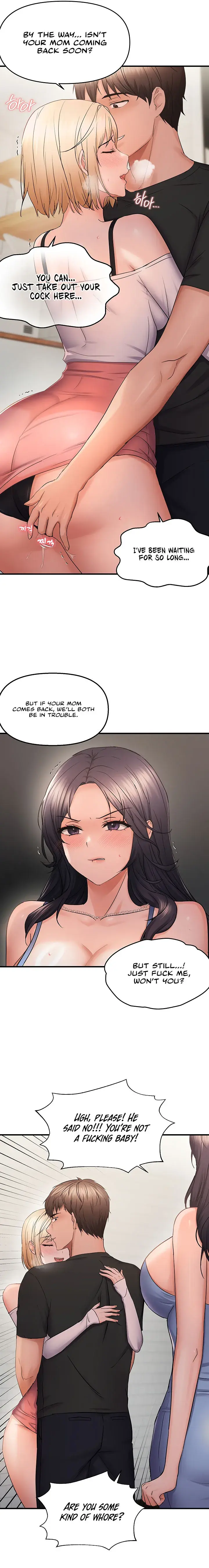 Disciplining The Top Delinquent Bitch Through A Random Chatting App Chapter 43 - Page 9