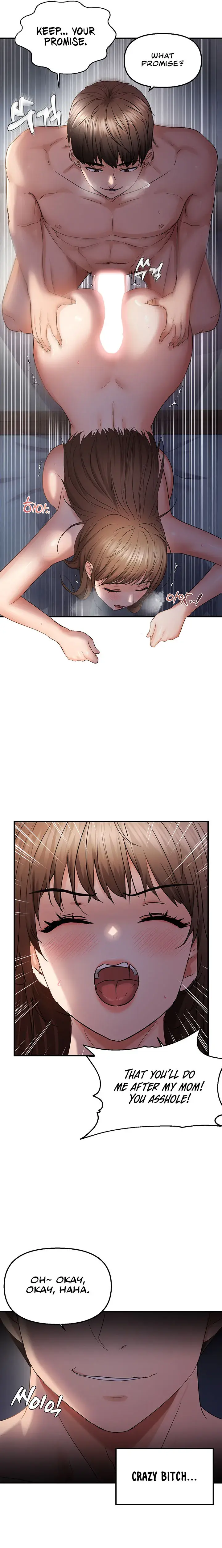 Disciplining The Top Delinquent Bitch Through A Random Chatting App Chapter 47 - Page 9