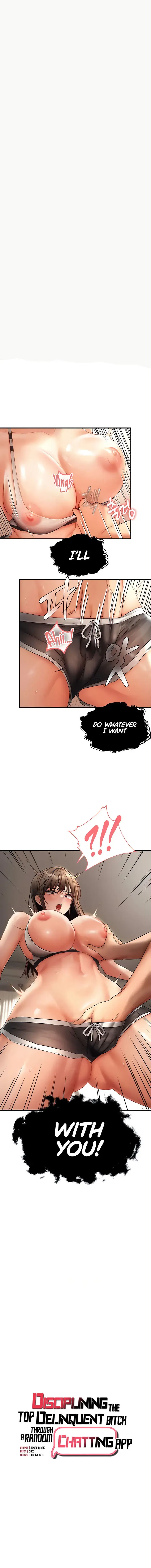 Disciplining The Top Delinquent Bitch Through A Random Chatting App Chapter 6 - Page 1