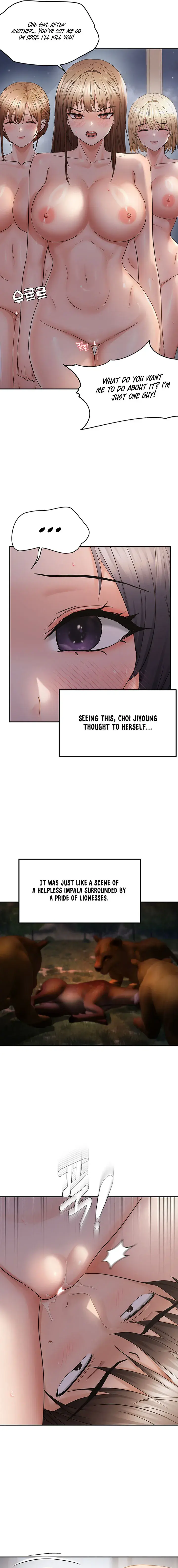 Disciplining The Top Delinquent Bitch Through A Random Chatting App Chapter 61 - Page 13