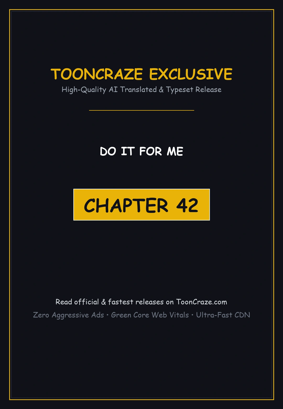 Do It For Me Chapter 42 - Page 1