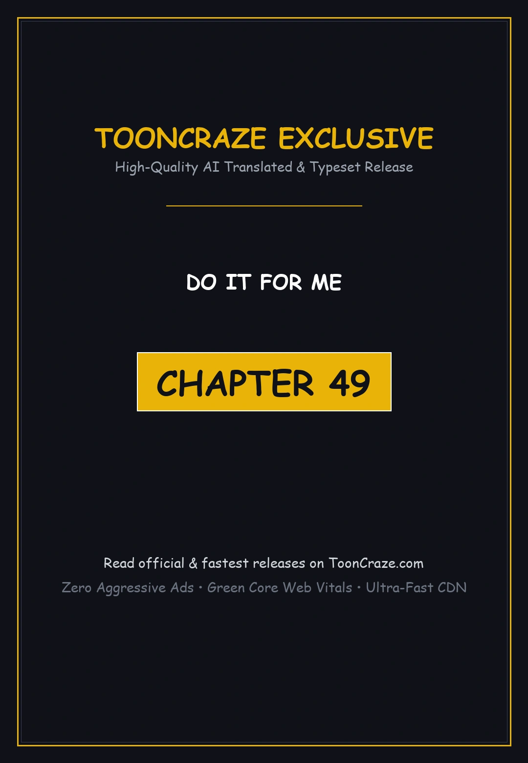Do It For Me Chapter 49 - Page 1