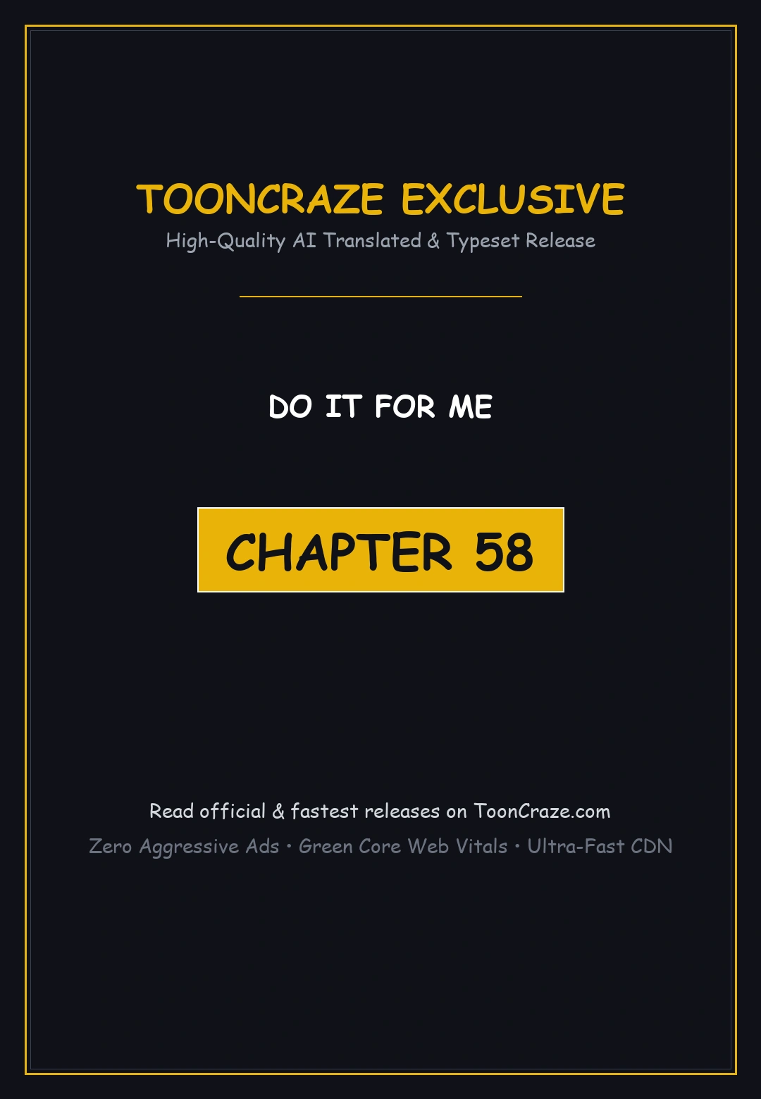 Do It For Me Chapter 58 - Page 1