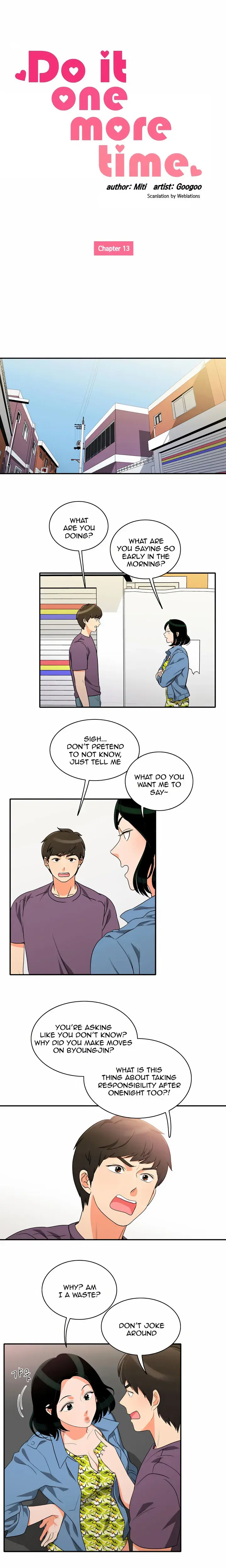 Do It One More Time Chapter 13 - Page 1