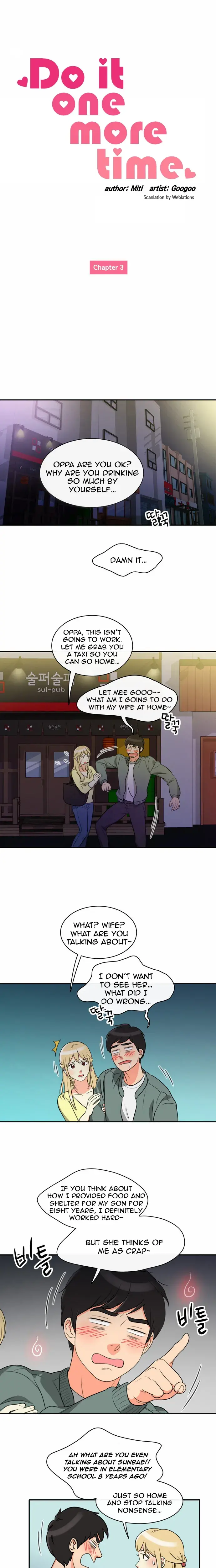 Do It One More Time Chapter 3 - Page 1