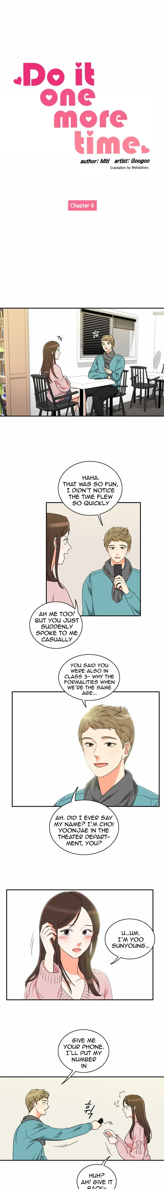 Do It One More Time Chapter 6 - Page 1