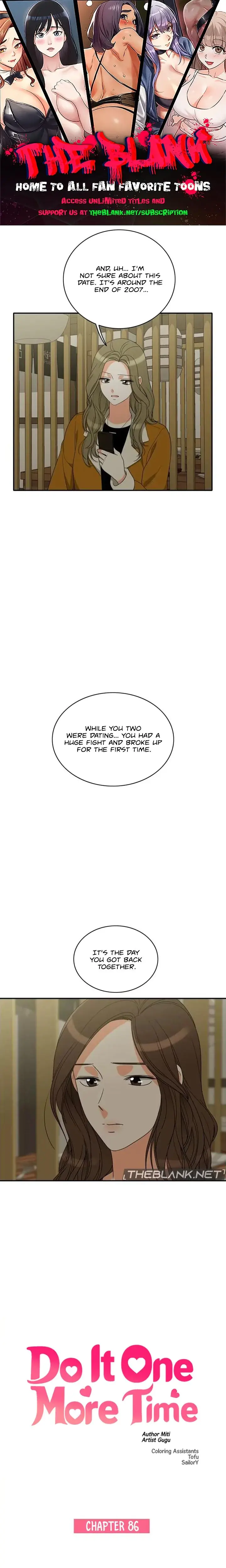 Do It One More Time Chapter 86 - Page 1