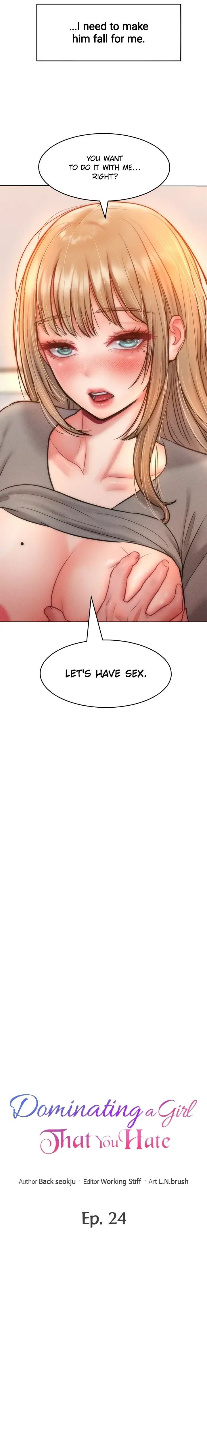 Dominating A Girl That You Hate Chapter 24 - Page 2