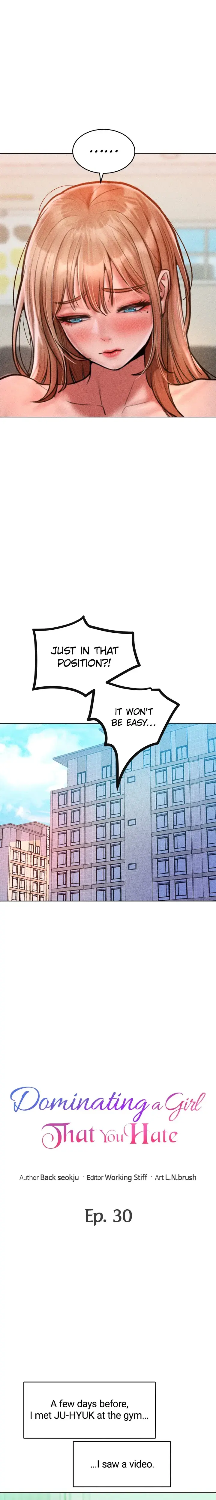 Dominating A Girl That You Hate Chapter 30 - Page 2