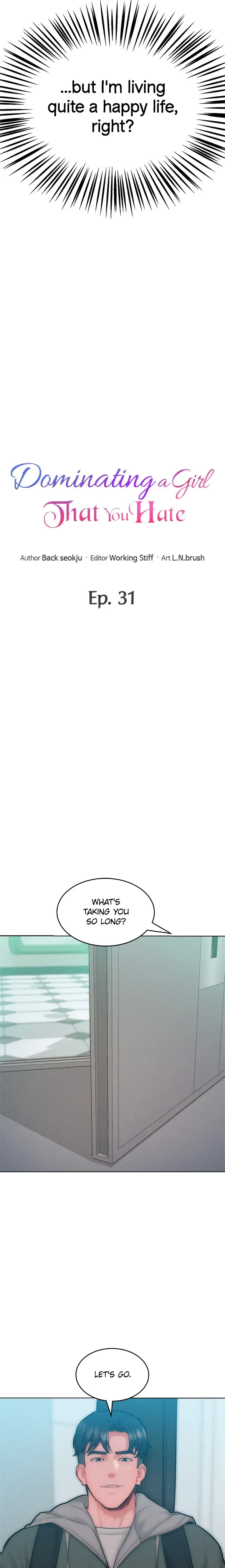 Dominating A Girl That You Hate Chapter 31 - Page 4