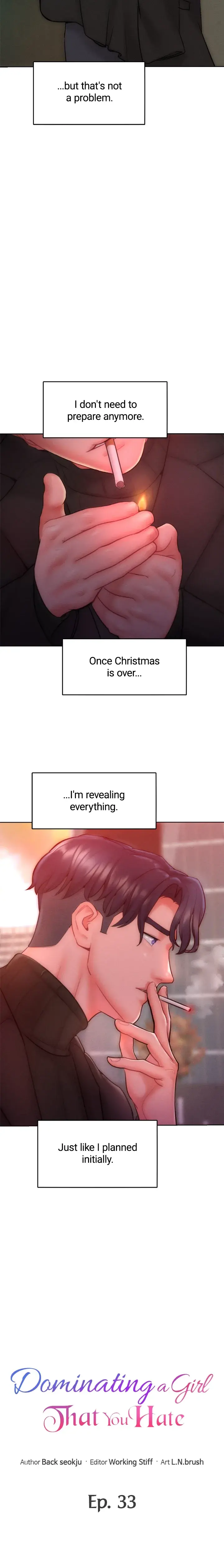 Dominating A Girl That You Hate Chapter 33 - Page 2