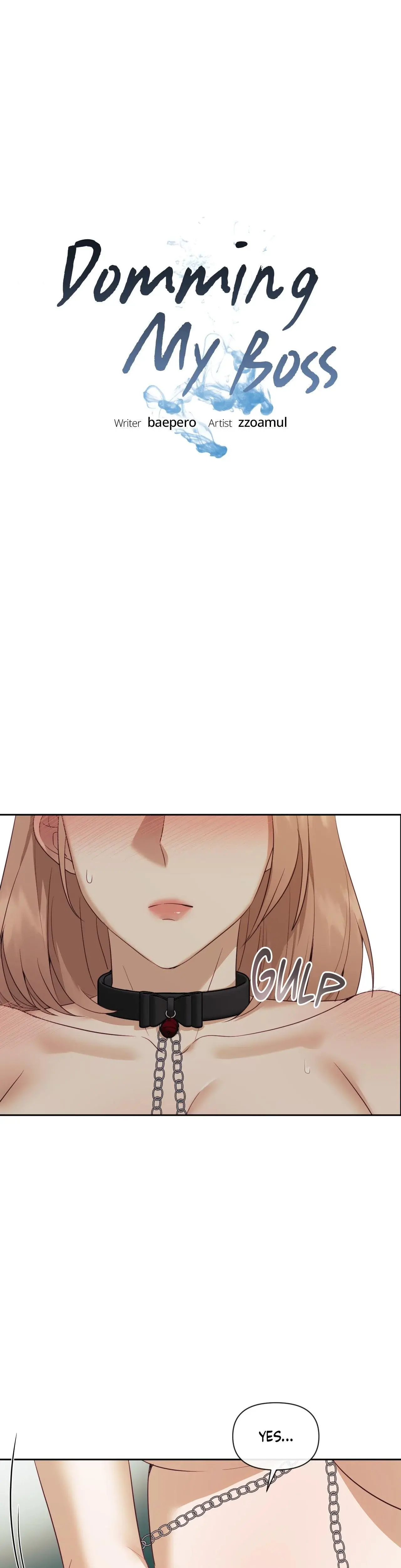 Domming My Boss Chapter 18 - Page 1