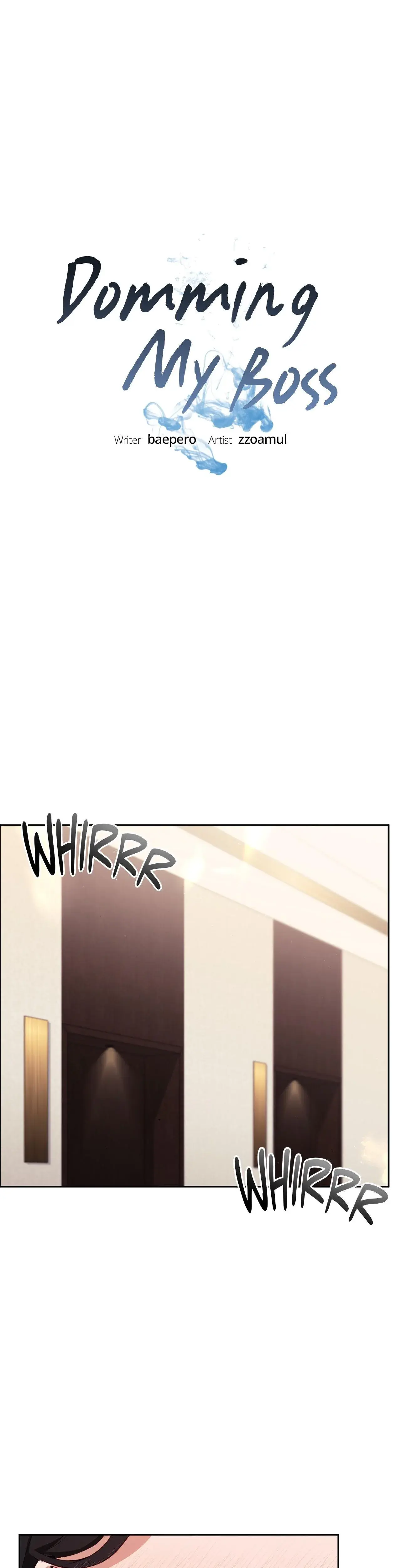 Domming My Boss Chapter 21 - Page 1