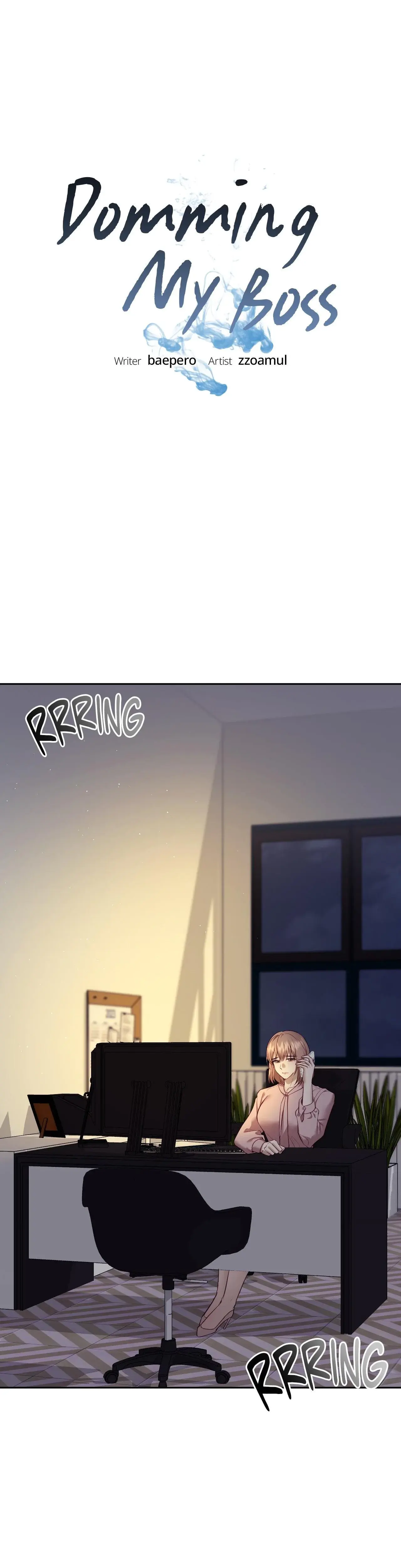 Domming My Boss Chapter 27 - Page 1