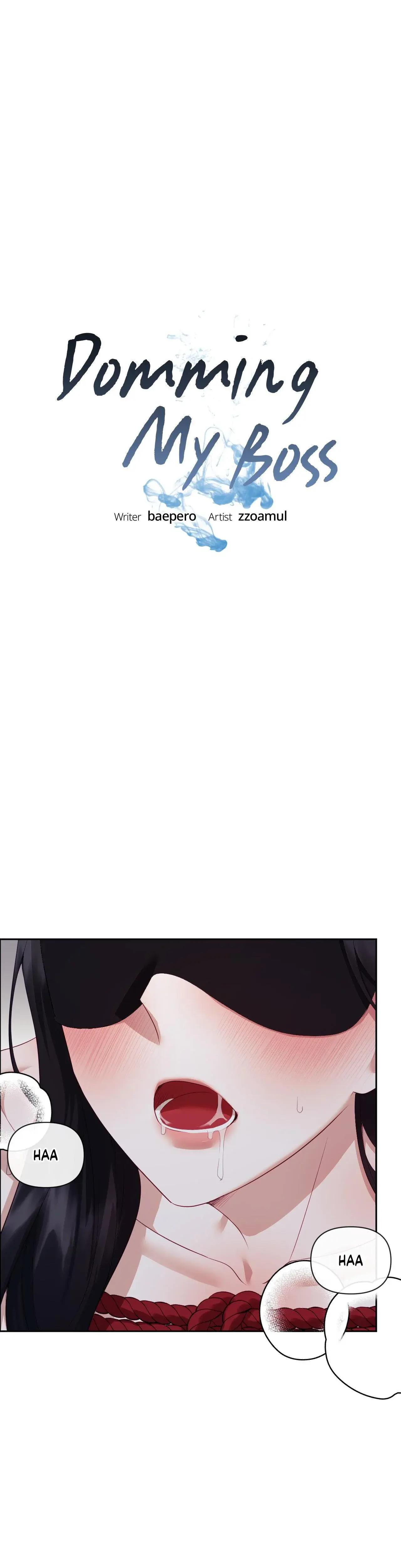 Domming My Boss Chapter 29 - Page 1