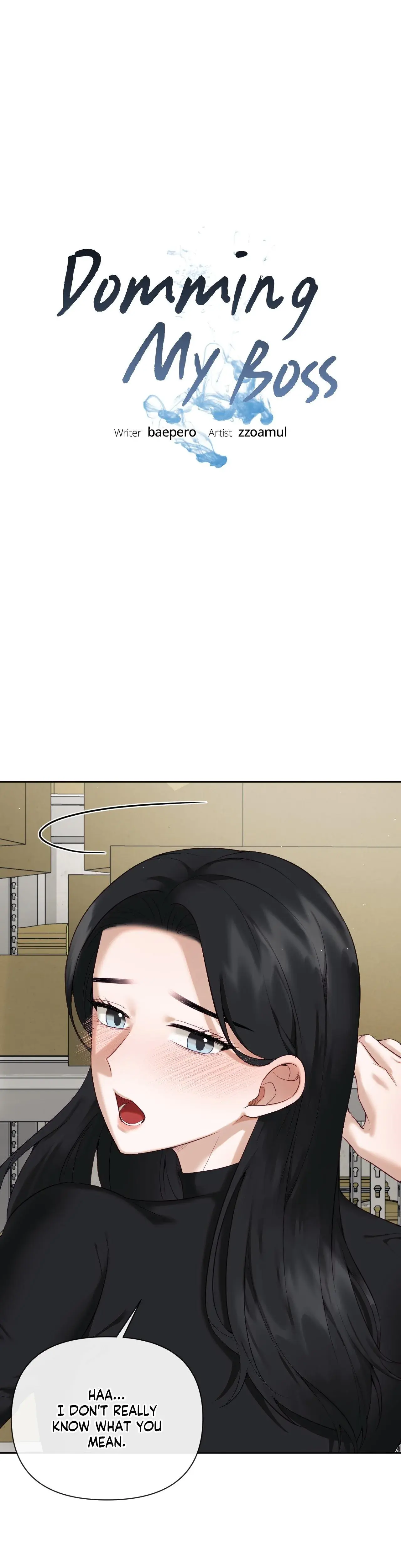 Domming My Boss Chapter 31 - Page 1
