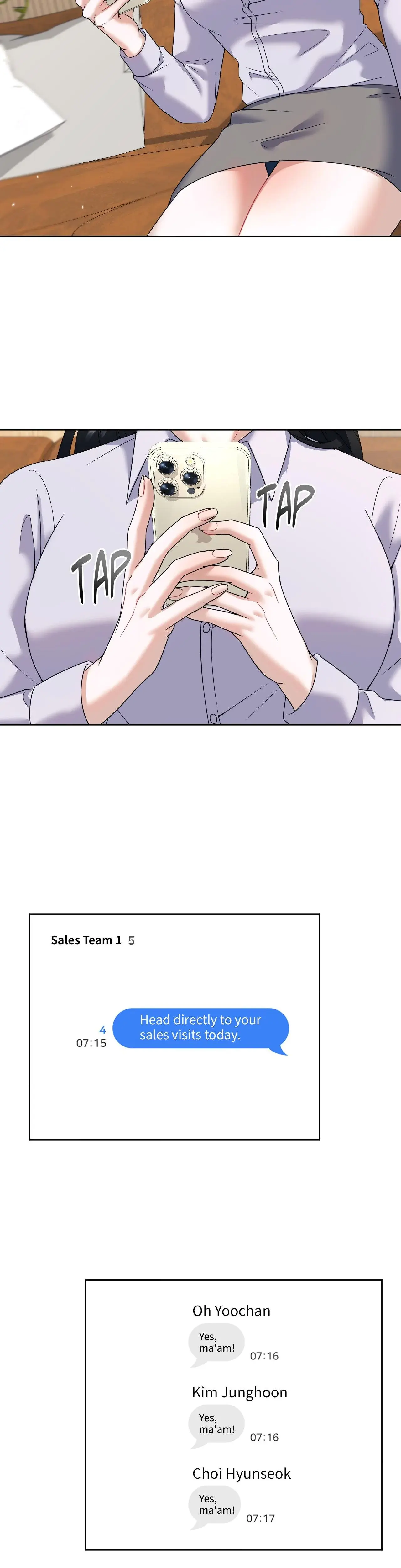Domming My Boss Chapter 4 - Page 9