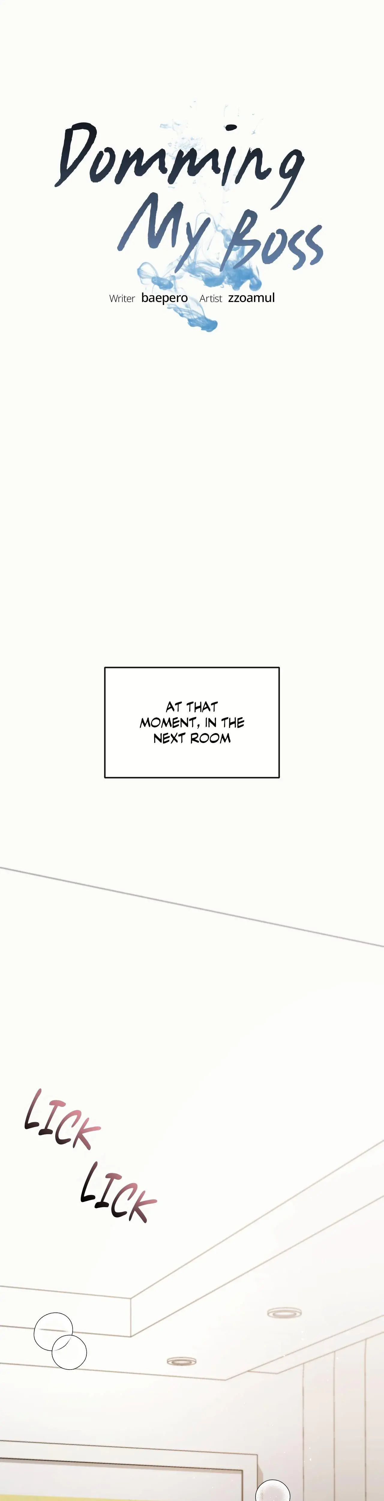 Domming My Boss Chapter 54 - Page 1