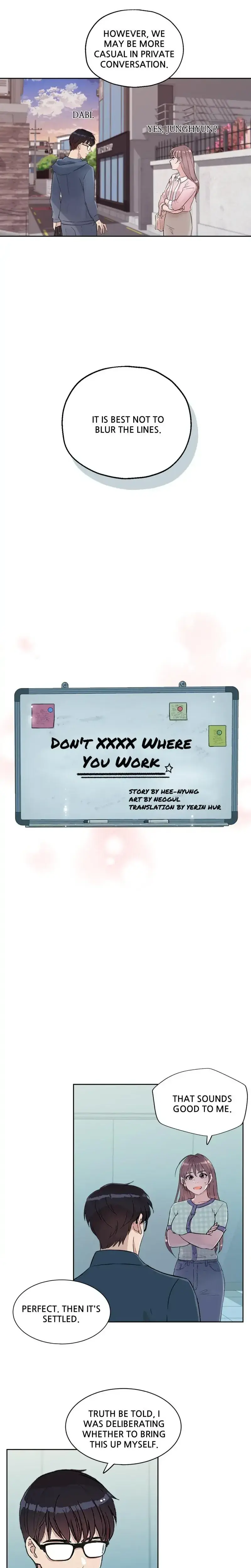 Don T Xxxx Where You Work Chapter 14 - Page 11