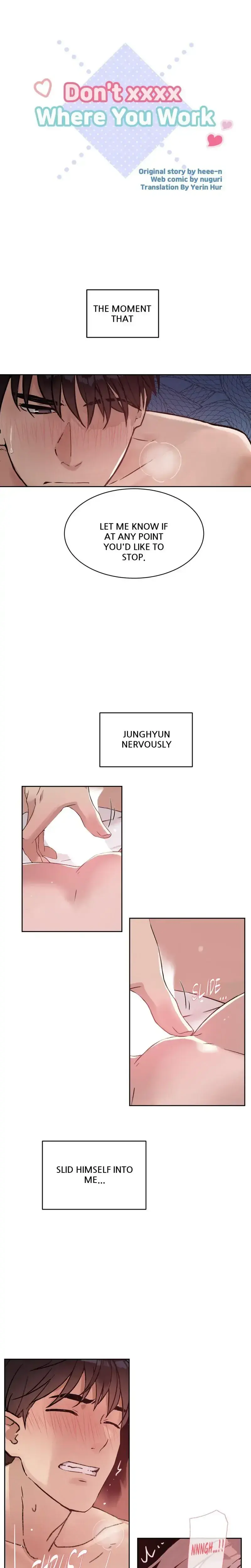 Don T Xxxx Where You Work Chapter 24 - Page 1