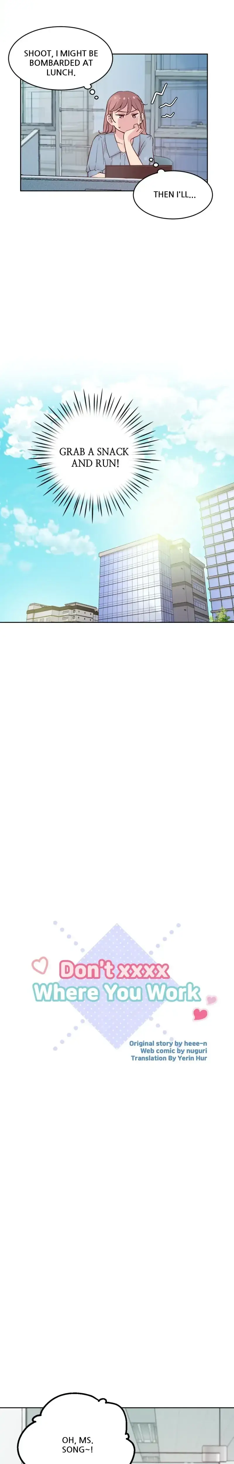 Don T Xxxx Where You Work Chapter 38 - Page 4