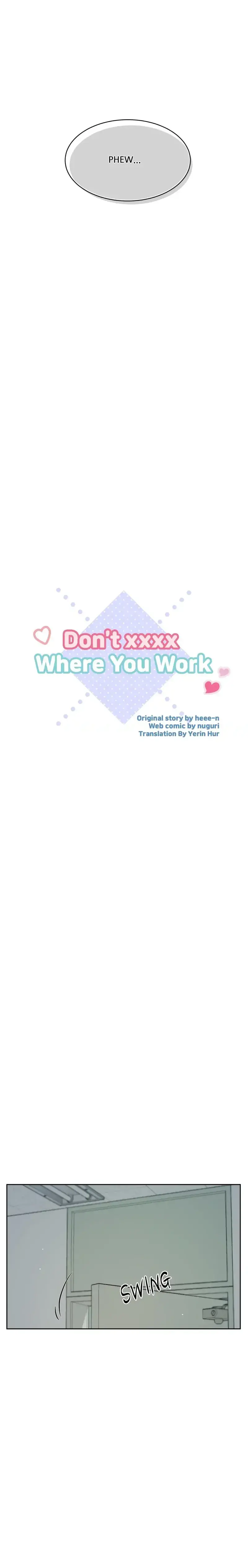 Don T Xxxx Where You Work Chapter 39 - Page 8
