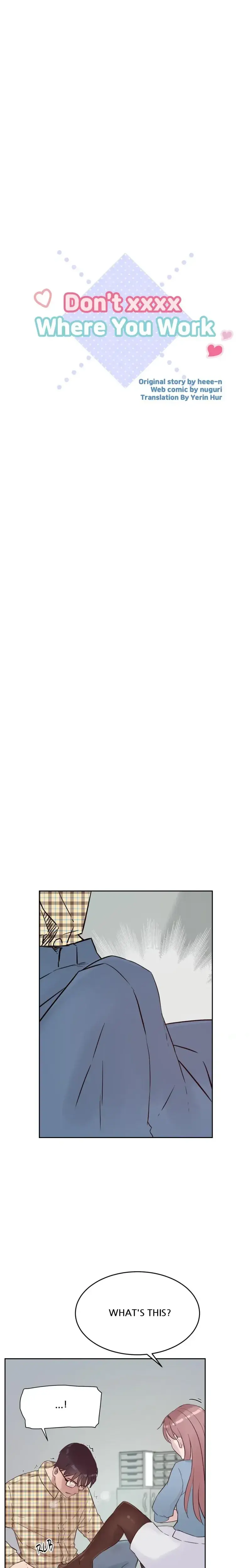 Don T Xxxx Where You Work Chapter 40 - Page 9