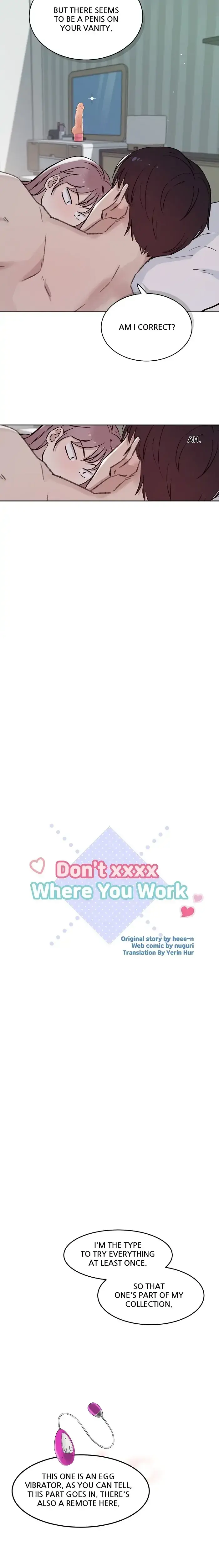 Don T Xxxx Where You Work Chapter 53 - Page 3