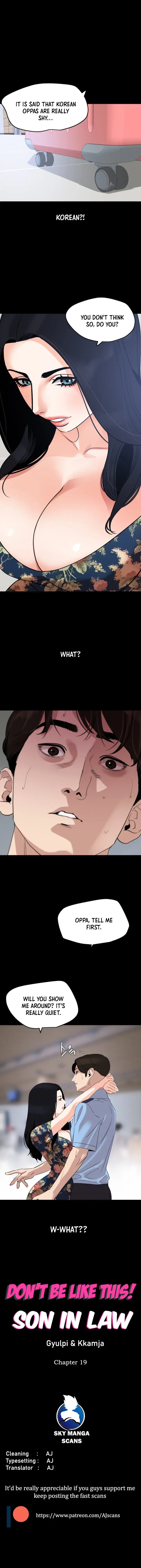 Dont Be Like This Son In Law Chapter 19 - Page 1