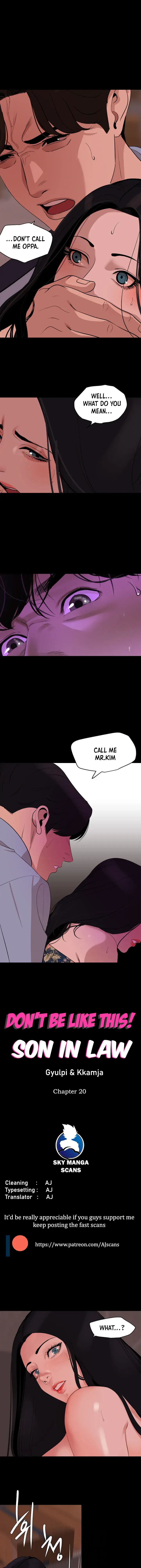 Dont Be Like This Son In Law Chapter 20 - Page 1