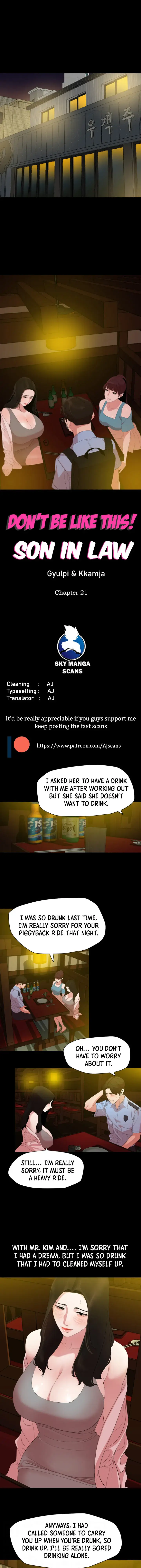 Dont Be Like This Son In Law Chapter 21 - Page 1