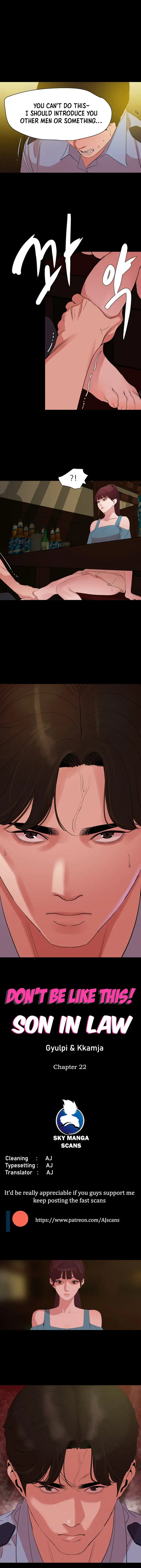 Dont Be Like This Son In Law Chapter 22 - Page 1