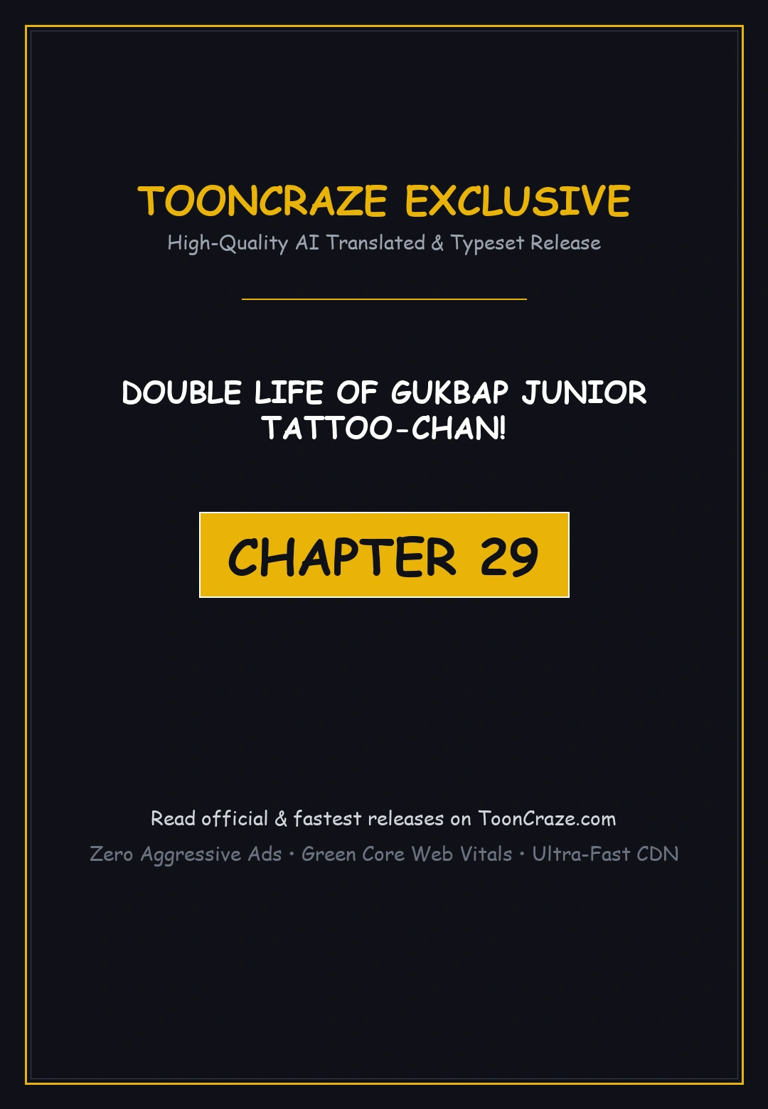 Double Life Of Gukbap Junior Tattoo Chan Chapter 29 - Page 1