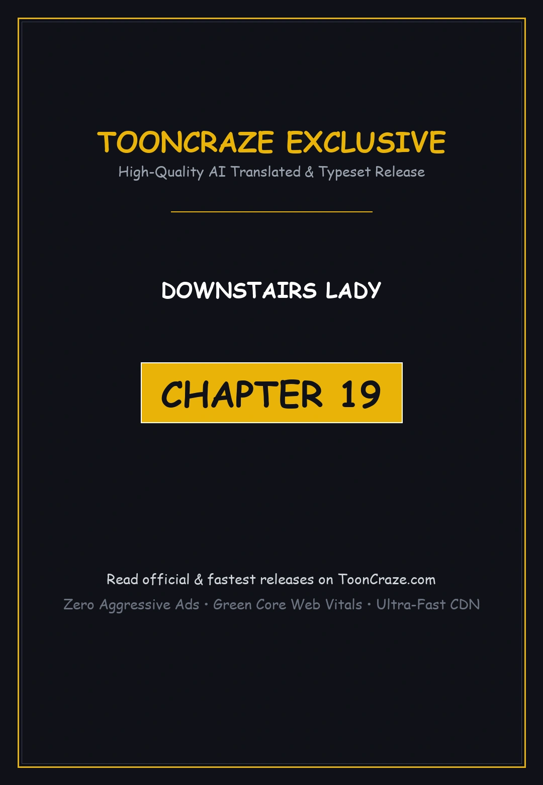Downstairs Lady Chapter 19 - Page 1