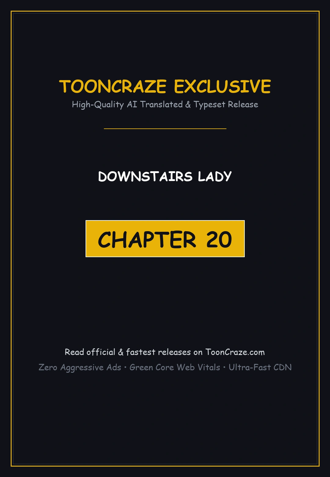 Downstairs Lady Chapter 20 - Page 1