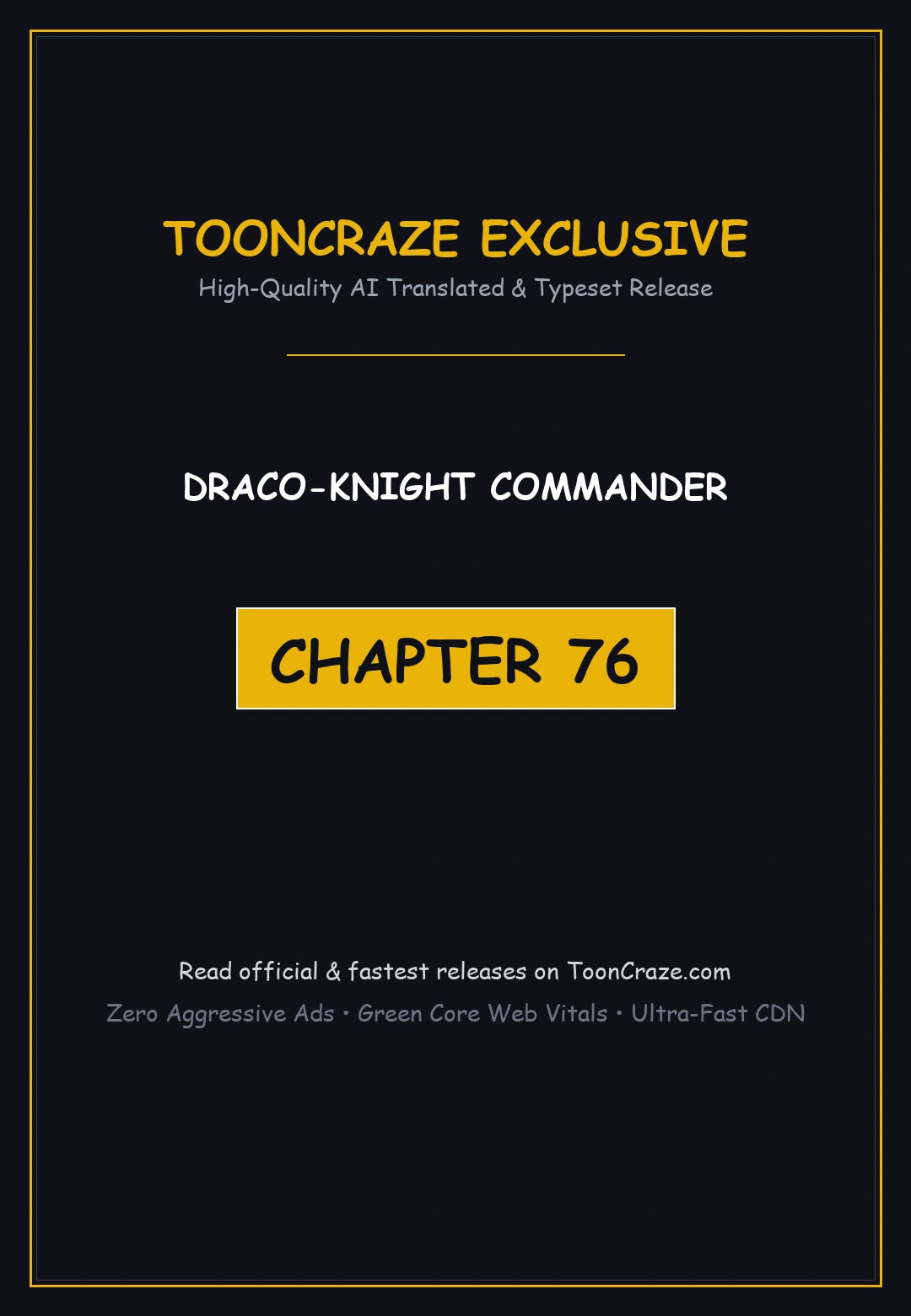 Draco Knight Commander Chapter 76 - Page 1