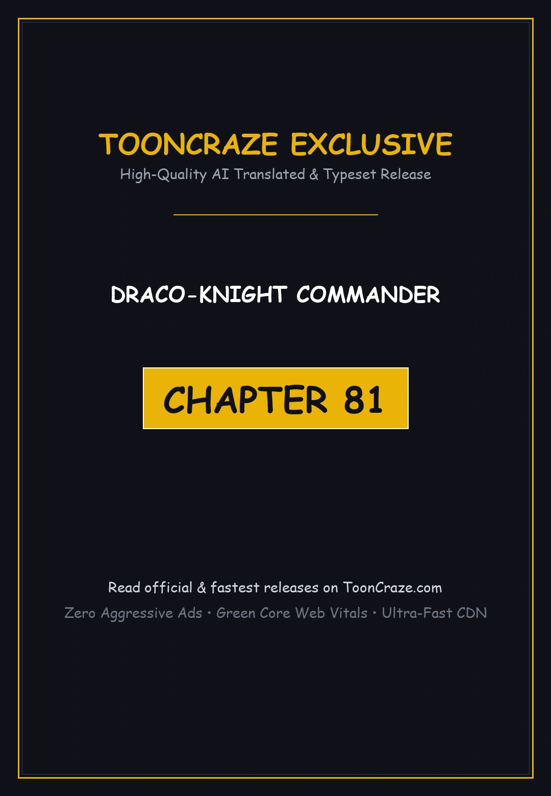 Draco Knight Commander Chapter 81 - Page 1