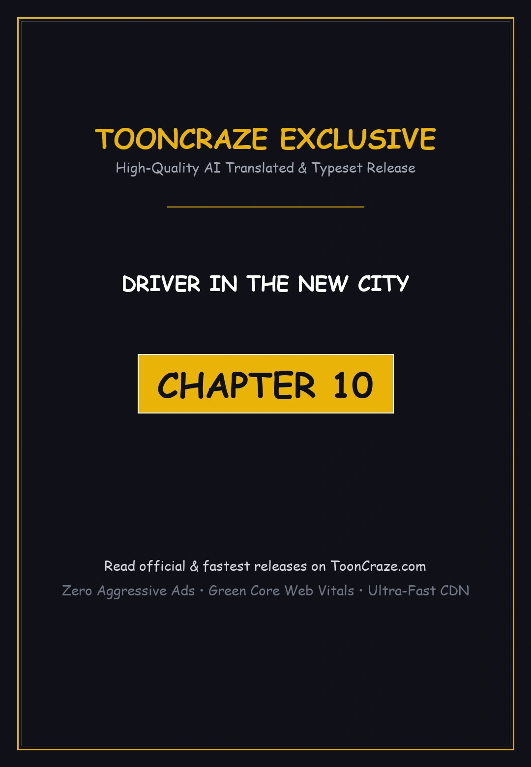 Driver In The New City Chapter 10 - Page 1
