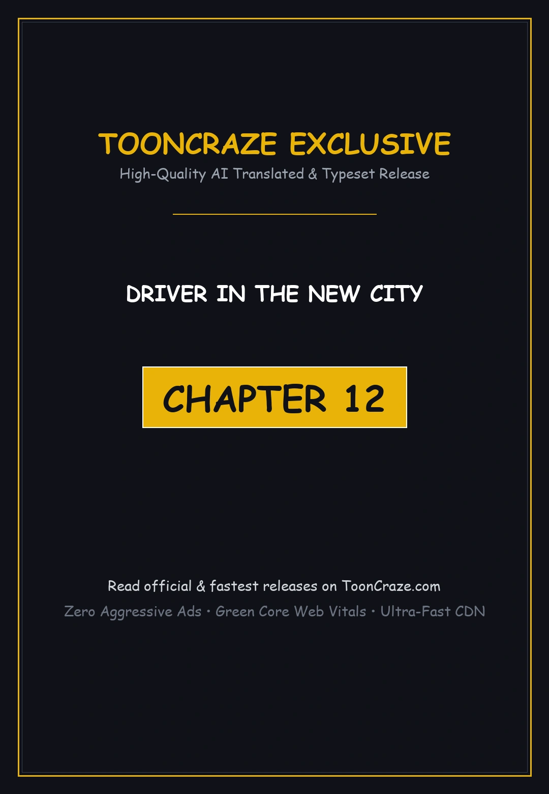 Driver In The New City Chapter 12 - Page 1
