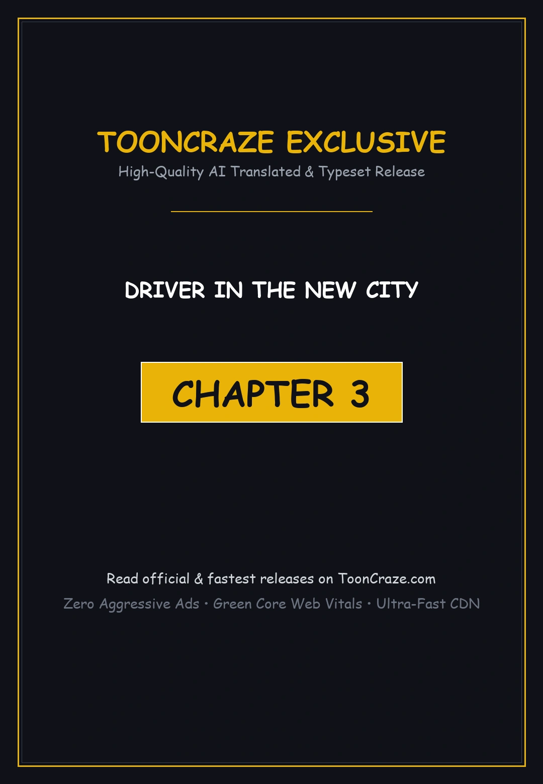 Driver In The New City Chapter 3 - Page 1