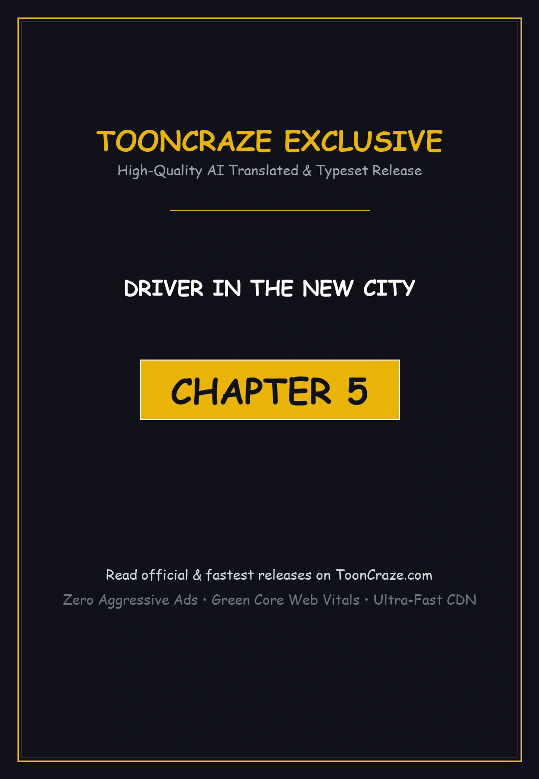 Driver In The New City Chapter 5 - Page 1