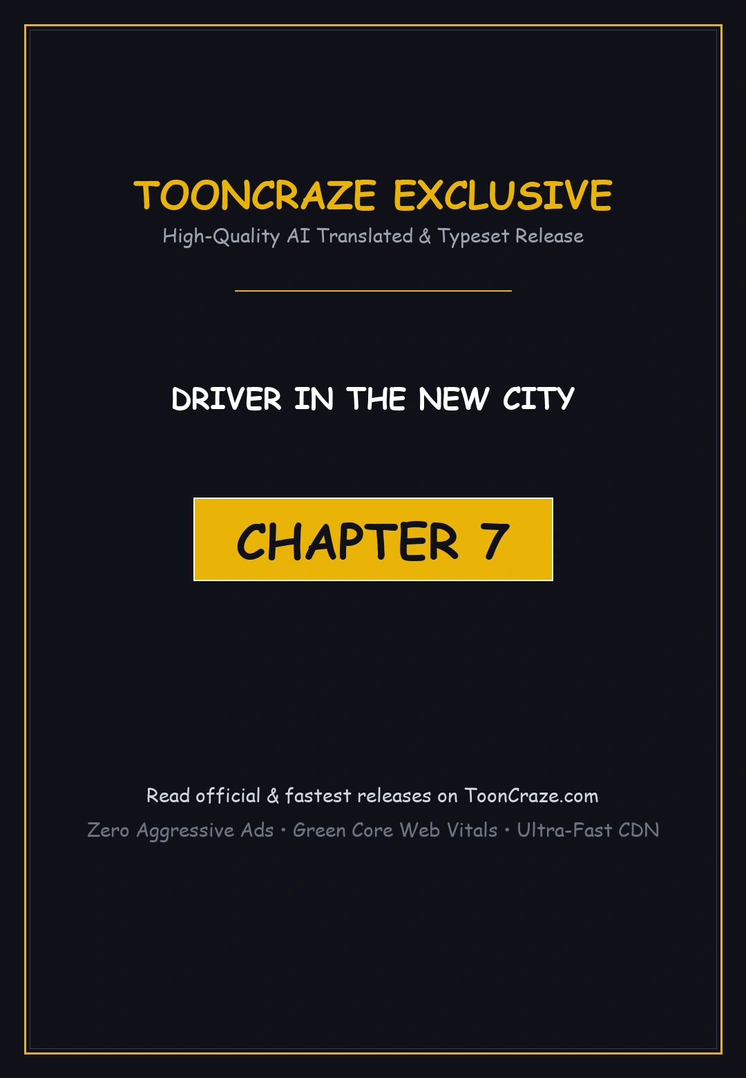 Driver In The New City Chapter 7 - Page 1