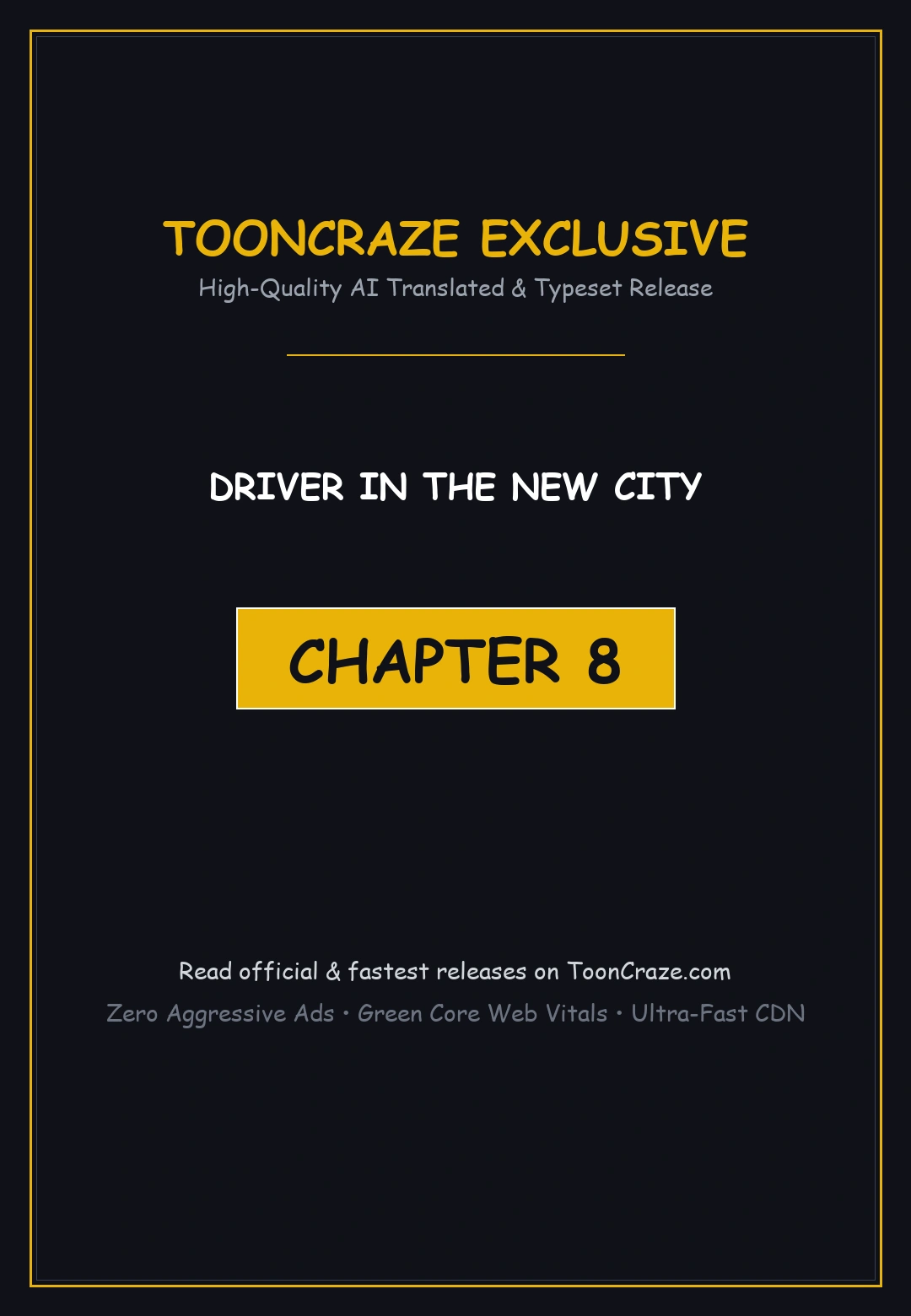 Driver In The New City Chapter 8 - Page 1