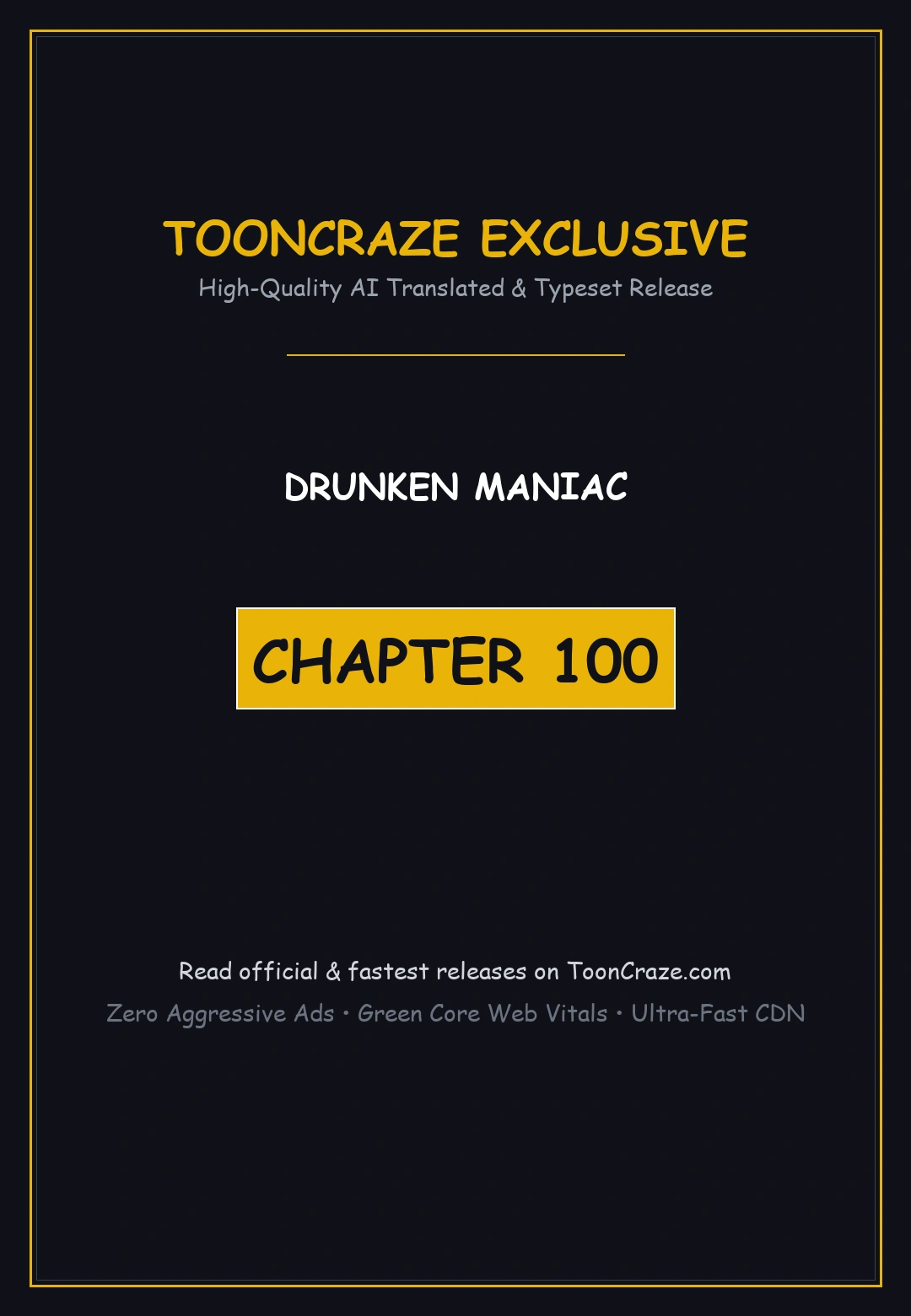 Drunken Maniac Chapter 100 - Page 1