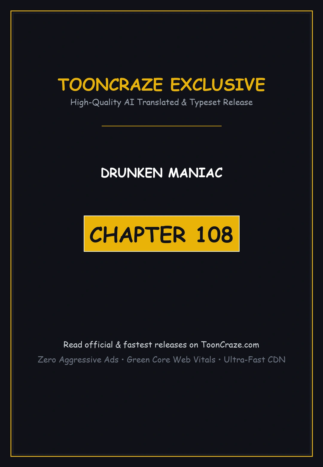 Drunken Maniac Chapter 108 - Page 1