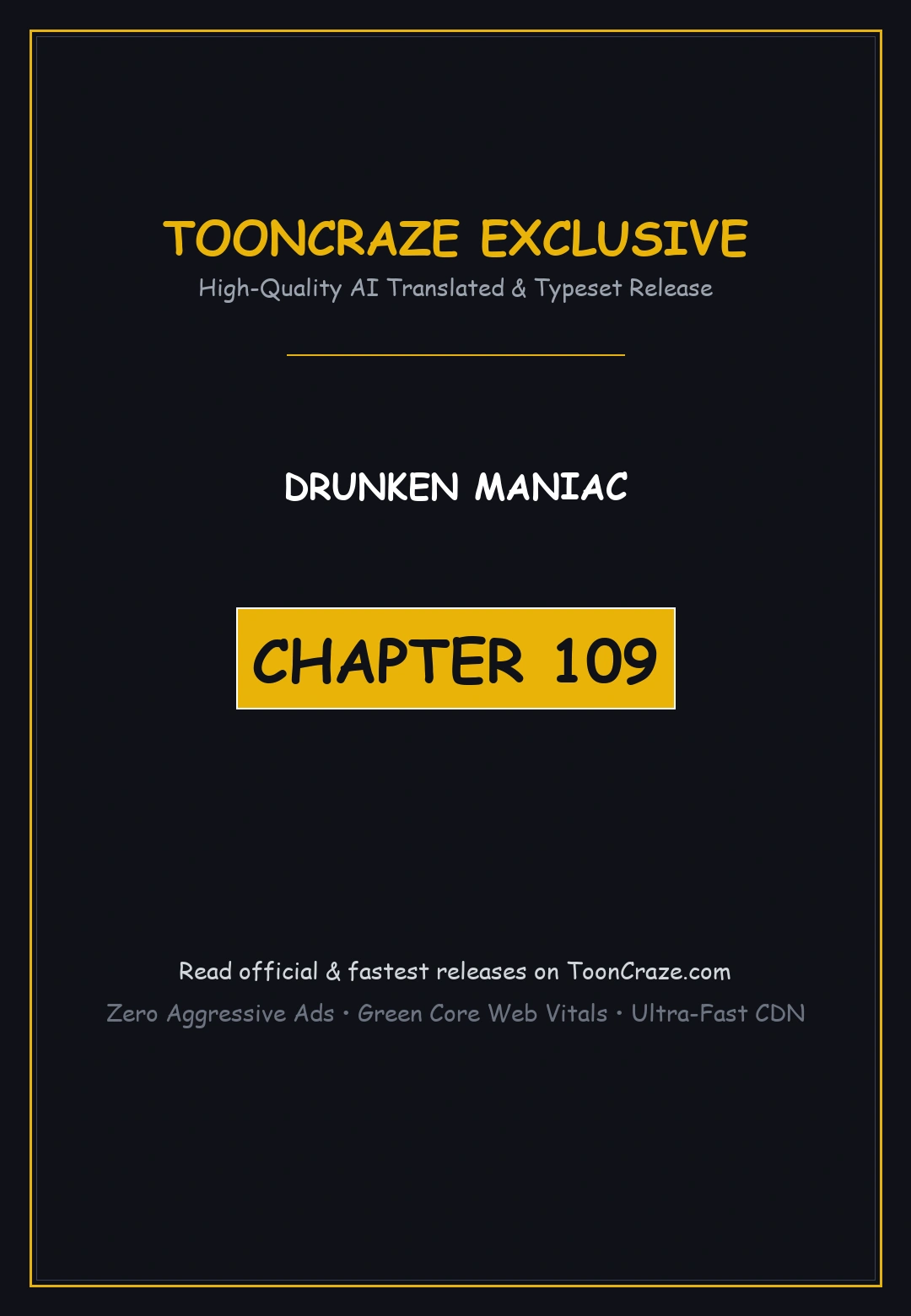 Drunken Maniac Chapter 109 - Page 1