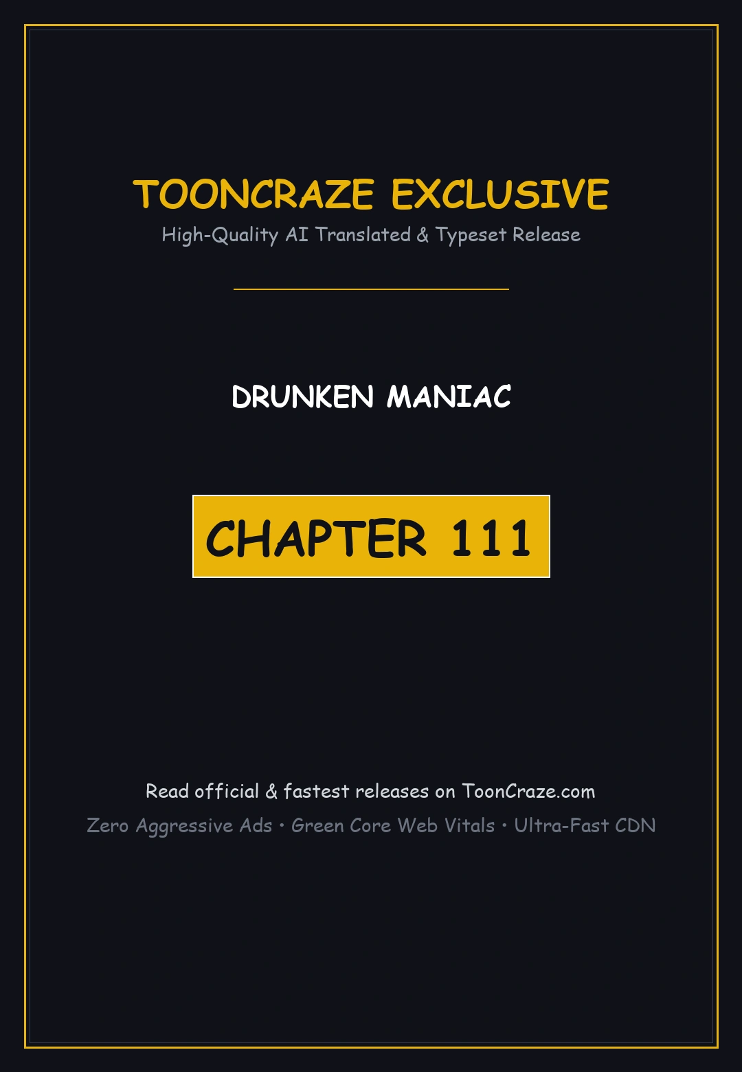 Drunken Maniac Chapter 111 - Page 1