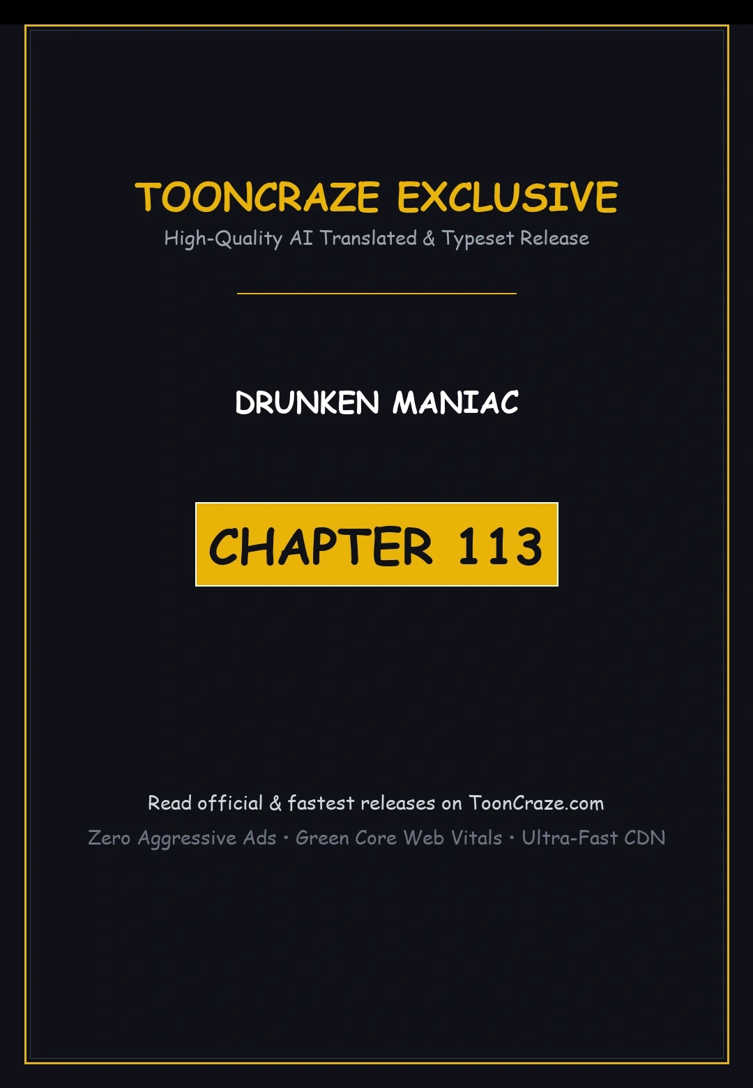 Drunken Maniac Chapter 113 - Page 1