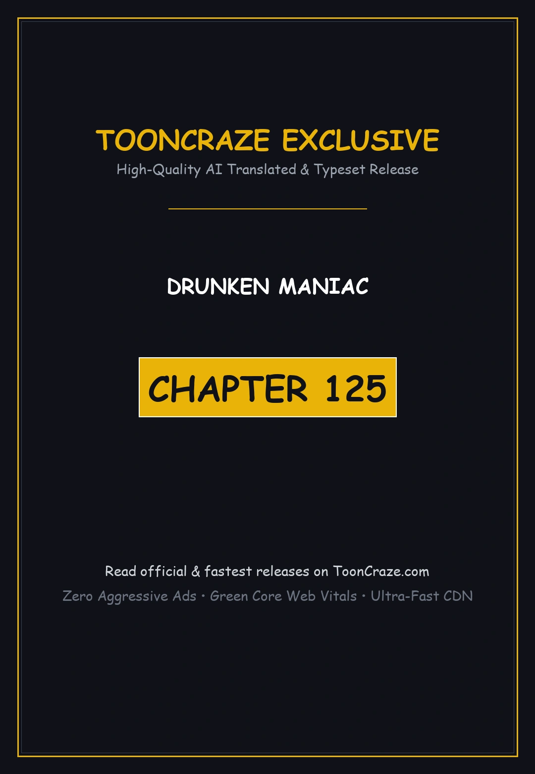 Drunken Maniac Chapter 125 - Page 1
