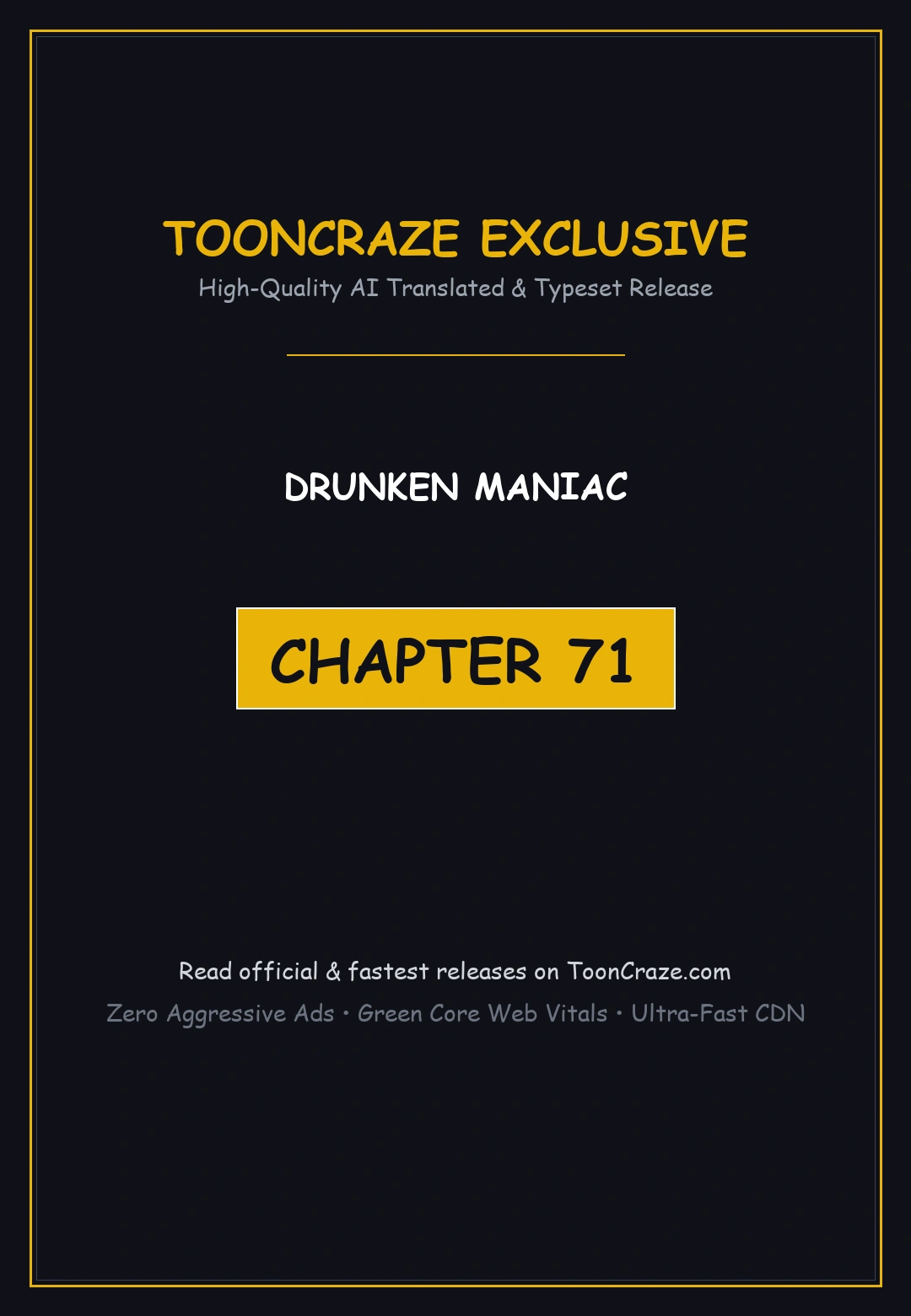 Drunken Maniac Chapter 71 - Page 1